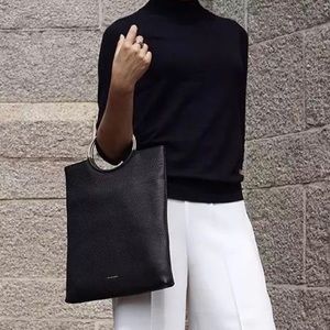 Round Handle Tote/Hand Bag 💯% Vegan Leather